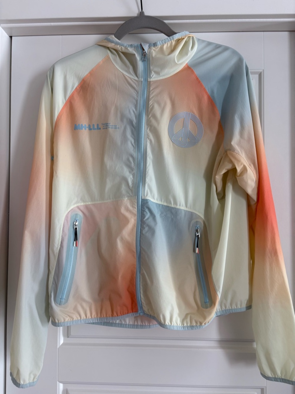 Lululemon/ Madhappy Collab Lightweight Hooded Jacket in Pastel Gradient
